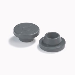 European style blowback non-coated sterile stopper