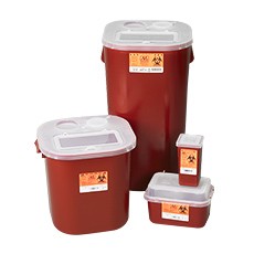 Sharps Container, 3.8 L/1 gal