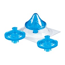 Supor® Syringe Filter, PES Membrane 0.2µm, Sterile, Blue/Blue, Pall 25 mm
